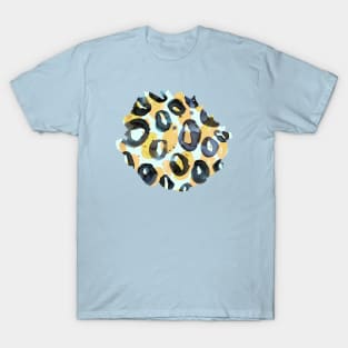 Leopard Circles Yellow T-Shirt